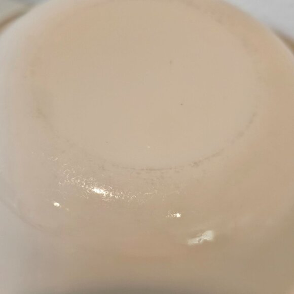 Corelle Soup Cereal Bowls beige bowl dusty blue stripe 6.25” set of 2 Corning - Picture 8 of 13